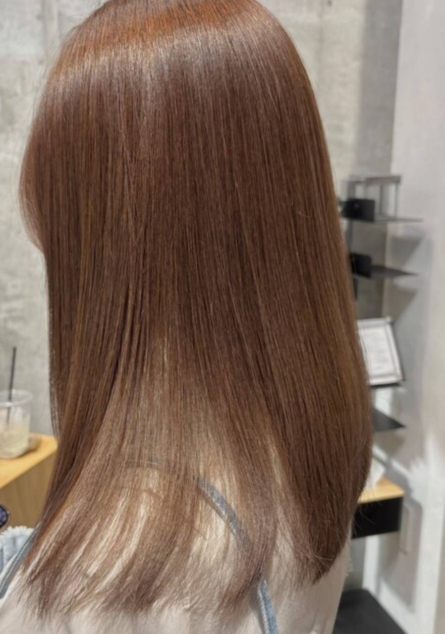 透明感のあるカラーが得意です！自由が丘　ANNDER 東京美容室