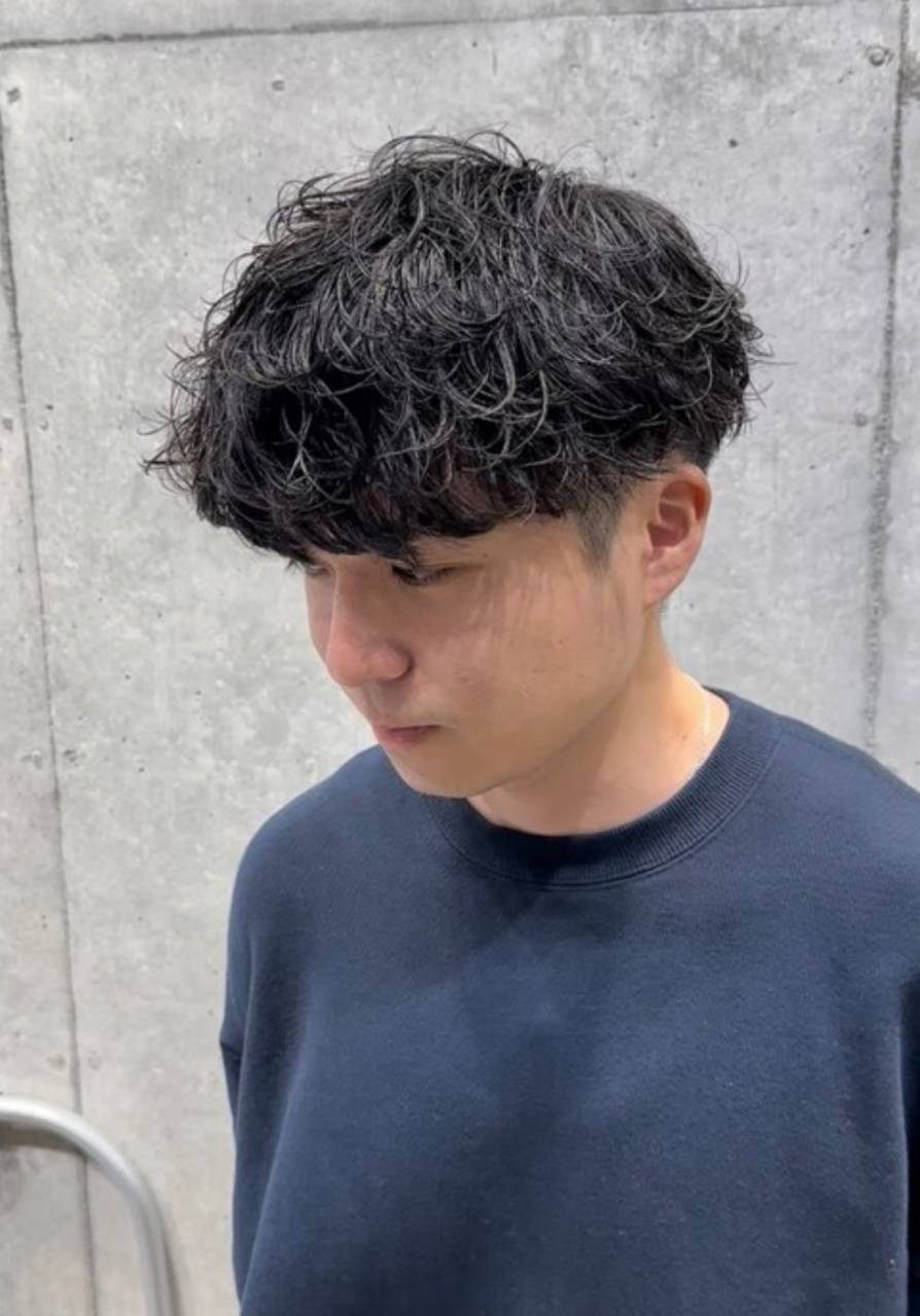 さりげなく差がつく。人気なシャドーパーマ！自由が丘の美容室ANNDER