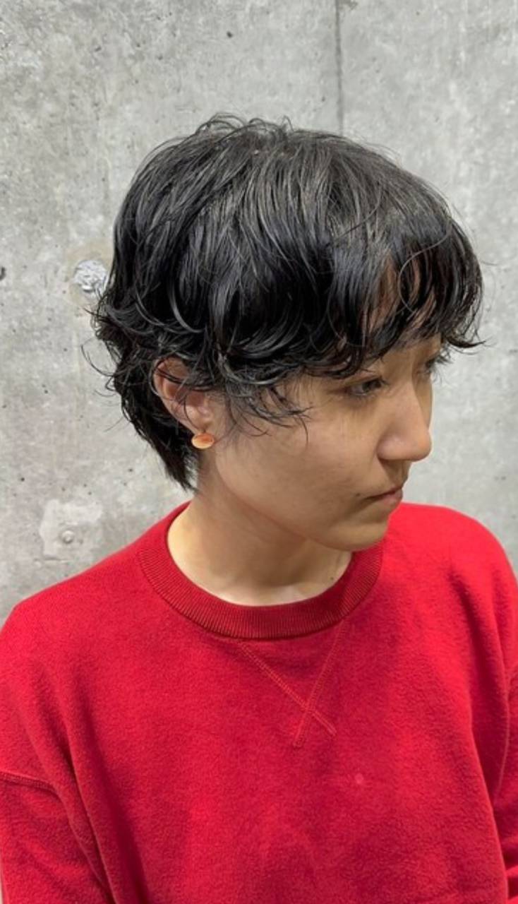 いつものショートに柔らい動きで変化を！自由が丘の美容室ANNDERショートヘアパーマ