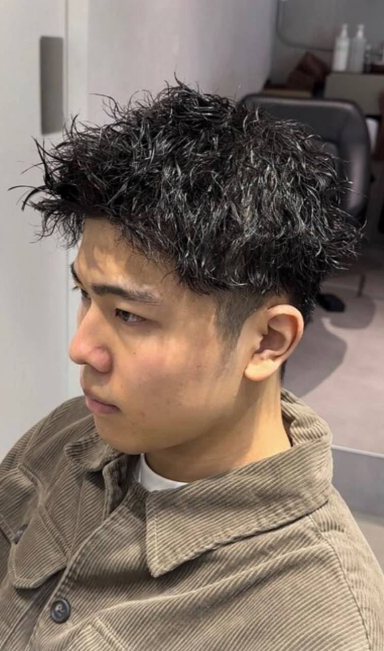 ショート×パーマのラフなかっこよさ!自由が丘の美容室ANNDER髪質改善
