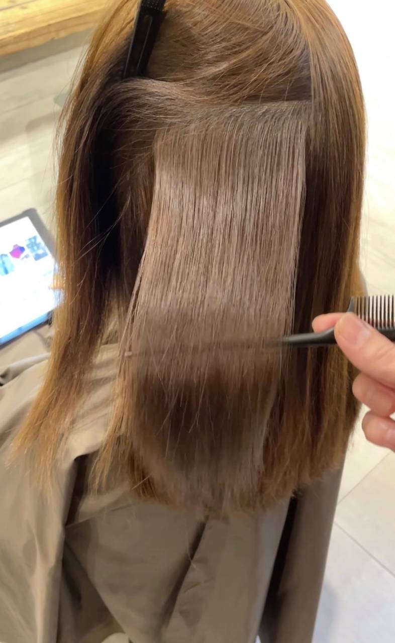 髪質改善TOKIOストレートで手触りが劇的に良くなる!自由が丘の美容室ANNDER東京