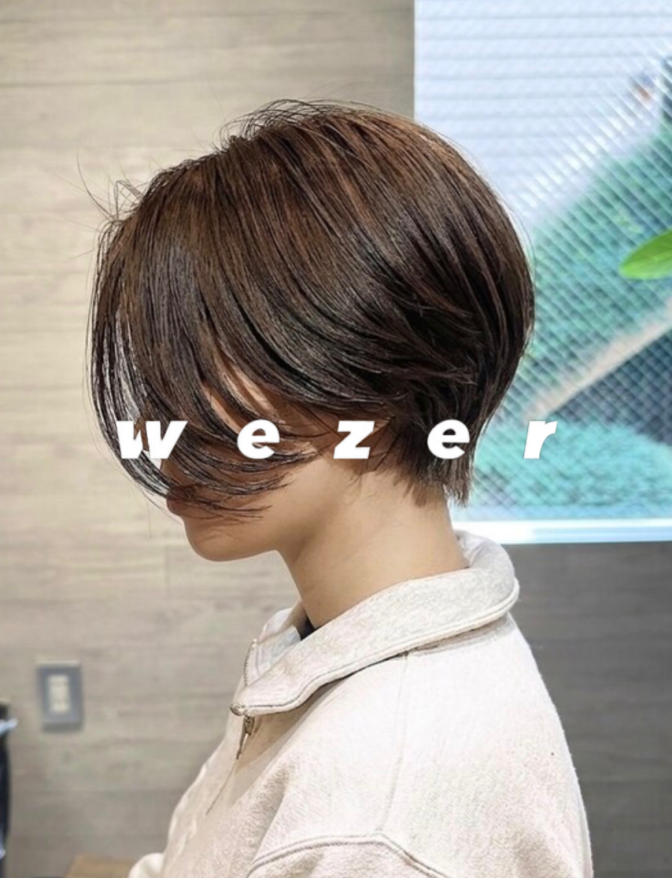 ハンサムショート!自由が丘の美容室wezer