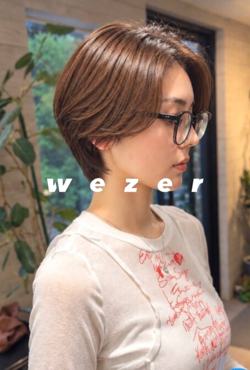 ハンサムショートがオススメなわけ!自由が丘の美容室wezer