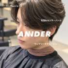 毛流れでつくるハンサムショートとワンブリーチグレージュ!自由が丘の美容室ANNDER